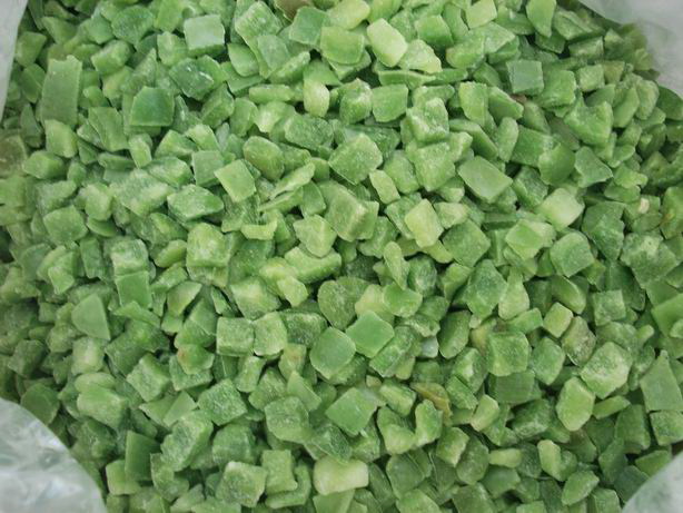 Diced Green Peppers