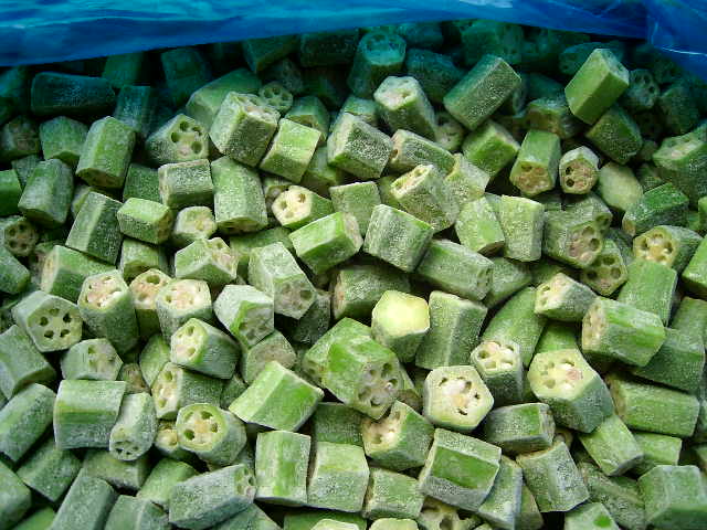 Cuts Okra